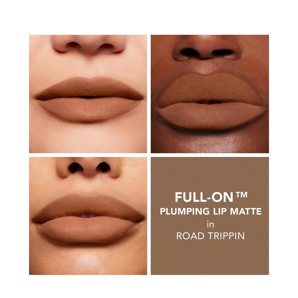 Buxom Full On Plumping Lip Matte Liquid Lipstick - ROAD TRIPPIN - 0.14 oz - Picture 5 of 5